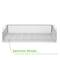 Mind Reader Stackable Metal Mesh Tray & Desk Document Organizer Set